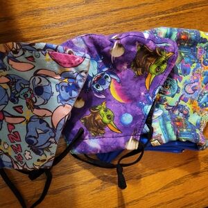 Colorful Character Face Masks